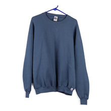  Vintage blue Russell Athletic Sweatshirt - mens x-large