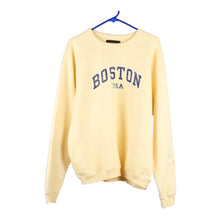  Vintage yellow Boston USA Austins Sweatshirt - womens xx-large