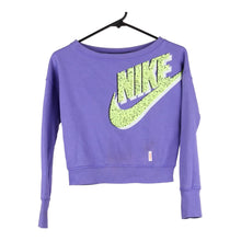  Vintage purple Nike Sweatshirt - womens medium