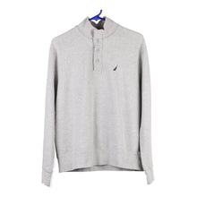  Vintage grey Nautica Sweatshirt - mens medium