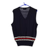 Vintage navy Fila Sweater Vest - mens large