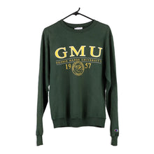  Vintage green George Mason University Champion Sweatshirt - womens small