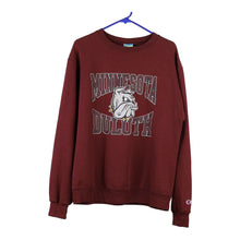  Vintage burgundy Minnesota Duluth Champion Sweatshirt - mens medium