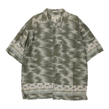  Vintage green Bamboo Cay Hawaiian Shirt - mens x-large