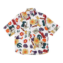  Vintage multicoloured Nosiijatdn Patterned Shirt - mens x-large