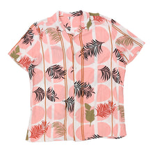  Vintage pink Unbranded Hawaiian Shirt - mens large