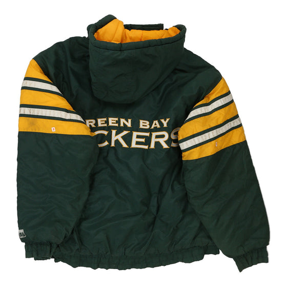 Vintage green Green Bay Packers Logo 7 Jacket - mens large