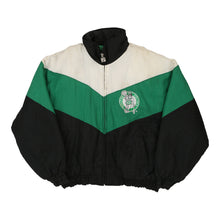  Vintage block colour Boston Celtics Logo 7 Jacket - mens x-large
