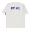 Vintage white France Adidas Football Shirt - mens large
