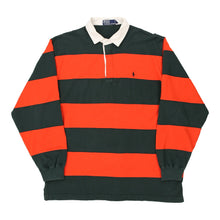  Vintage orange Polo  Ralph Lauren Rugby Shirt - mens x-large