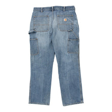  Vintage light wash Carhartt Carpenter Jeans - mens 36" waist