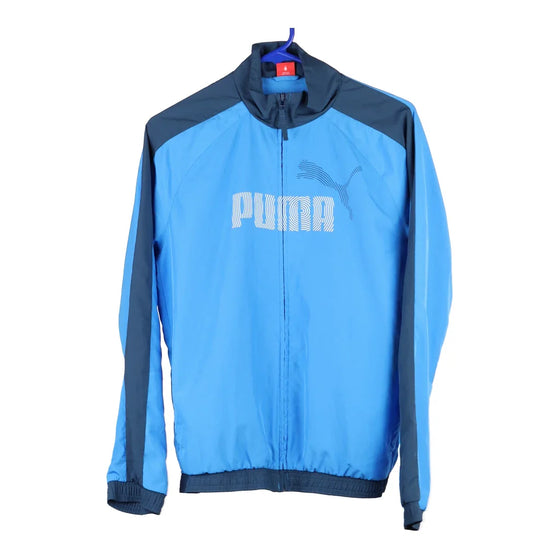 Vintage blue Age 14 Puma Track Jacket - boys x-large