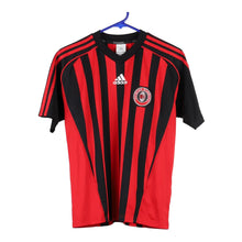  Vintage block colour Age 13-14 A. C Milan Adidas Football Shirt - boys large