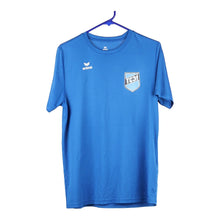  Vintage blue Age 16 Erima Football Shirt - boys medium