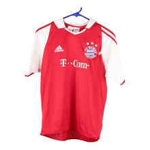  Vintage red Age 14 Bayern Munchen Adidas Football Shirt - boys x-large
