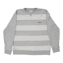  Vintage grey Reebok Sweatshirt - mens x-large