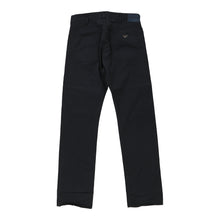  Vintage navy Armani Jeans Trousers - mens 34" waist