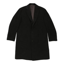  Vintage black Hugo Boss Coat - mens medium