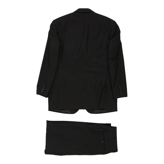 Vintage grey Yves Saint Laurent Full Suit - womens 30" waist
