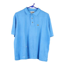  Vintage blue Bootleg Lacoste Polo Shirt - mens medium