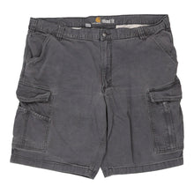  Vintage grey Carhartt Cargo Shorts - mens 41" waist
