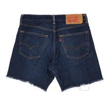  Vintage dark wash 501 Levis Denim Shorts - womens 30" waist