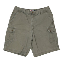  Vintage khaki Chaps Ralph Lauren Cargo Shorts - mens 35" waist