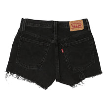  Vintage black Levis Denim Shorts - womens 26" waist