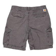  Vintage grey Carhartt Cargo Shorts - mens 35" waist