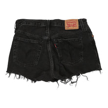  Vintage black 501 Levis Denim Shorts - womens 30" waist