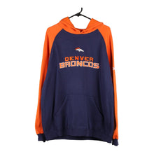  Vintage navy Denver Broncos Reebok Sweatshirt - mens large