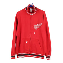  Vintage red Detroit Red Wings Majestic Zip Up - mens small