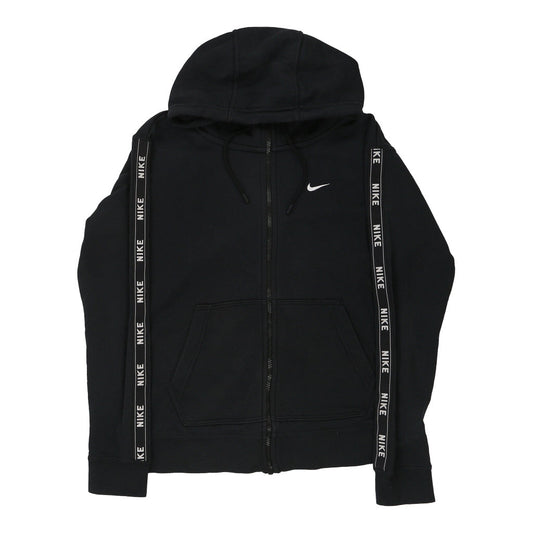 Vintage black Nike Hoodie - mens x-small
