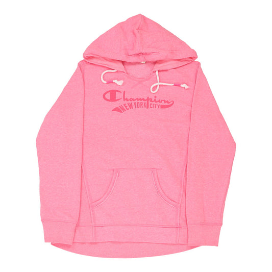 Vintage pink Age 14-16 Champion Hoodie - girls x-large