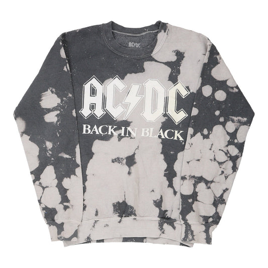 Vintage grey Back In Black Ac/Dc Sweatshirt - womens small