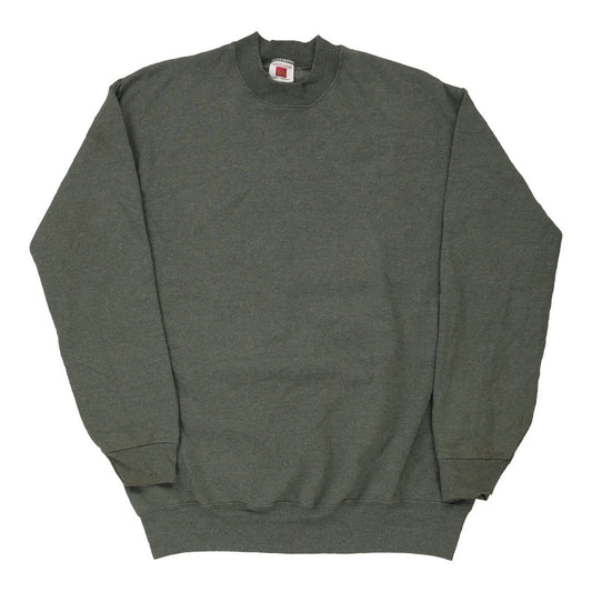 Vintage khaki Blank Member'S Mark Sweatshirt - mens x-large