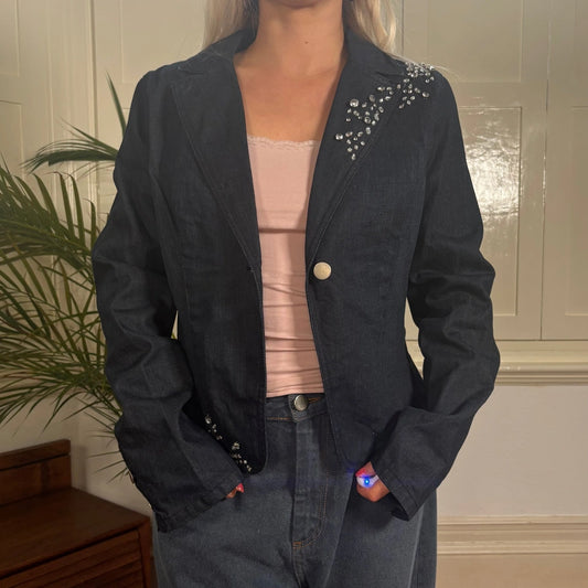 Vintage dark wash Extyn Jacket - womens medium