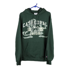  Vintage green Catherdral Fighting Irish Champion Hoodie - mens medium
