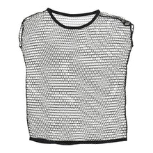  Unbranded Mesh Top - Large Black Polyester Blend - Thrifted.com