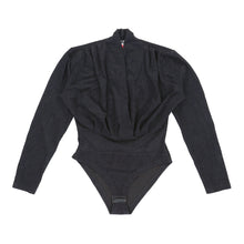  Take It Bodysuit - Medium Black Cotton Blend - Thrifted.com
