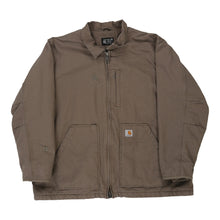  Vintage grey Loose Fit Carhartt Jacket - mens xx-large