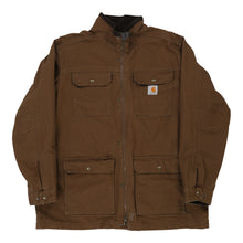  Vintage brown Loose Fit Carhartt Jacket - mens large