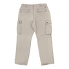 Heavily Worn Carhartt Cargo Cargo Trousers - 37W 31L Cream Cotton cargo trousers Carhartt   