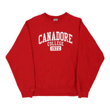  Vintage red Canadore College Jerzees Sweatshirt - womens medium