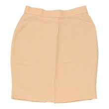  Vintage beige Byblos Pencil Skirt - womens 27" waist
