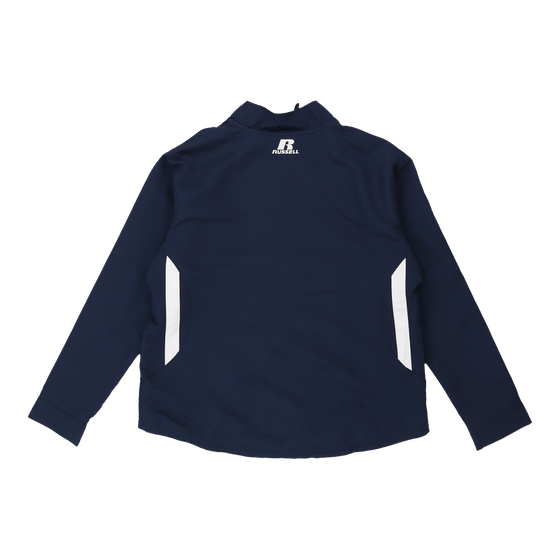 Russell Athletic Shell Jacket - Large Navy Polyester shell jacket Russell Athletic   