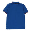 Lotto Polo Shirt - Medium Blue Cotton - Thrifted.com