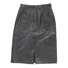  Unbranded Mini Skirt - 25W UK 6 Black Leather - Thrifted.com