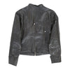 Unbranded Leather Jacket - Large Black Leather - Thrifted.com