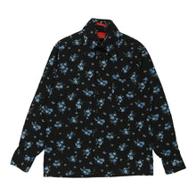  Kings Road Patterned Shirt - Medium Navy Polyester patterned shirt Kings Road   